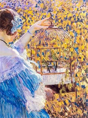 露营时，她羡慕别人的爱情